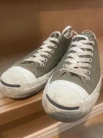 컨버스 잭 파셀 카키 페이드 레어
