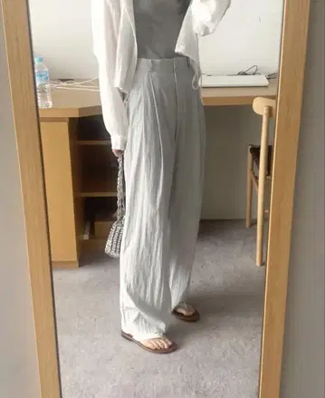 Liter 한국 May nylon pants S 사이즈 mint