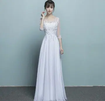 웨딩 드레스 미사용 새상품 사전 촬영 2차 모임