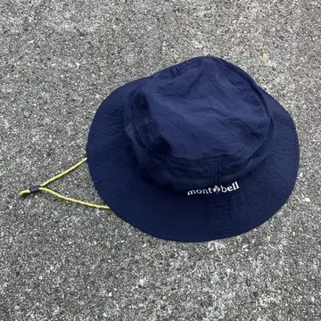 몽벨 메쉬 크러셔 모자 네이비 모자 스트랩 포함