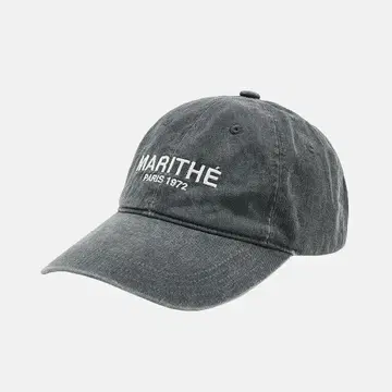 마리떼 프랑소와 저버 DENIM WASHING LOGO BALL CAP