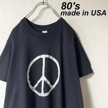 USA제 구제 의류 80's 피스 마크 THIS MAN 오노