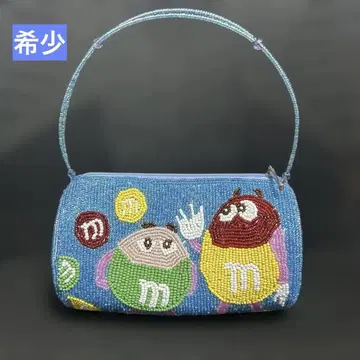 새상품급, 전체 비즈, M&M's 백, 파우치, 핸드백, 초레어