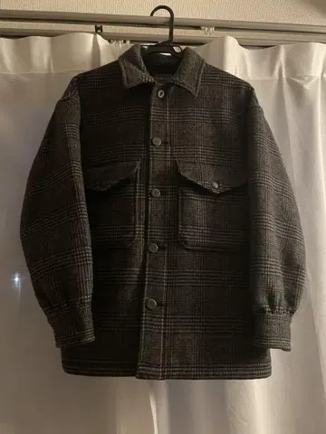 Pendleton 체크 무늬 블루종/CPO 자켓