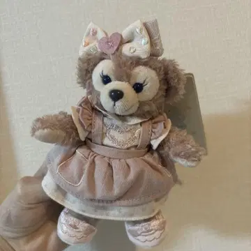 사진 1개 발송 상하이 디즈니 내추럴 컬러 셰리 메이 봉제 인형 키체인