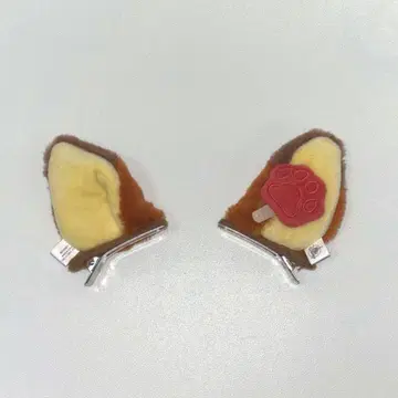 디즈니 스토어 닉 헤어 클립 핑 토피아 귀