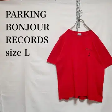 THE PARKING GINZA BONJOUR RECORDS 티셔츠 L
