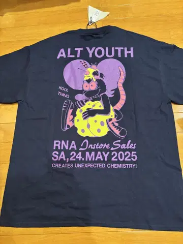 새상품! RNA, 이번 시즌 네이비 T