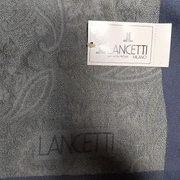 LANCETTI 페이즐리 무늬 스톨