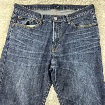 LUCKY BRAND 데님 팬츠 W34 L30 수염 가공 클로버 지퍼