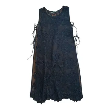 누키테파 NET EMB RIBBON DRESS 나가노 메이 착용