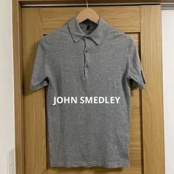 존스메들리 JOHN SMEDLEY 씨 아일랜드 코튼 피케 셔츠 S