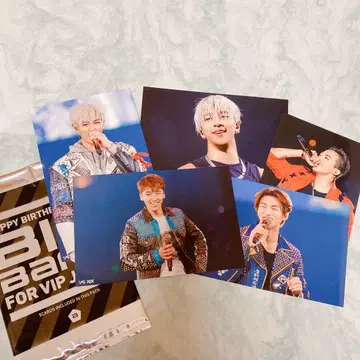 BIGBANG 벌스데이 메시지 카드
