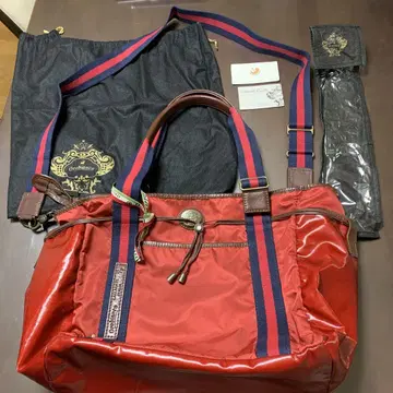 오로비안코 토트백 숄더백 빨간색 손잡이 길이 조절 가능
