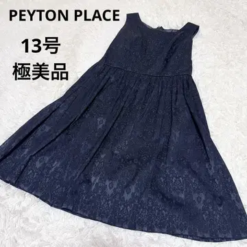 페이튼 플레이스 슬리브리스 원피스 포멀 13호 네이비