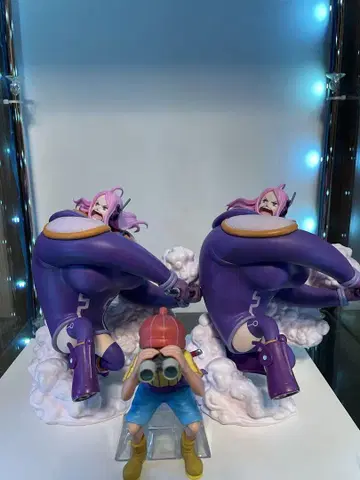 원피스 제일복권 Bonnie 배기 피규어 3개