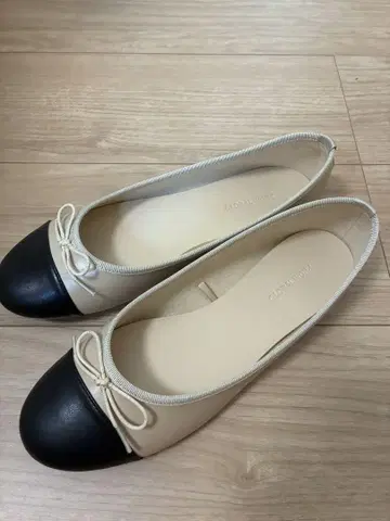 글로벌 워크 라쿠숀 발수 발레 바이컬러 발레 슈즈 L 사이즈