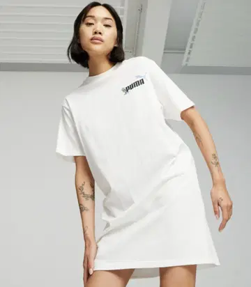 푸마 스머프 티셔츠 원피스