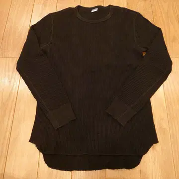 Healthknit 헬스니트 써멀 롱T 블랙 검정
