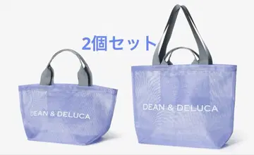 DEAN & DELUCA 한정판 메쉬 토트백 라일락