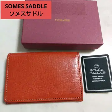 SOMES SADDLE 소메스 안장 명함지갑 카드 케이스 가죽