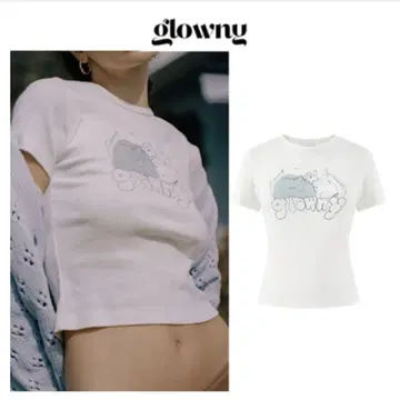글로우니 버니 티셔츠