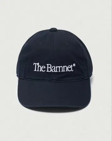 THE BARNNET 로고 캡 네이비