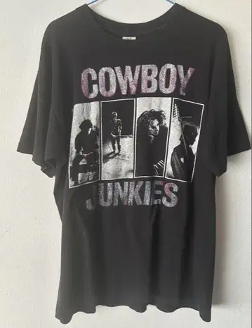 cowboy junkies 90s 티셔츠 카우보이 정키즈 90년대