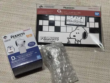 제일복권 PEANUTS D상 미니 피규어 스누피 G상 세트