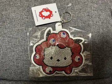 오사카 간사이 엑스포 산리오 포차코 밋밋한 가죽 키링