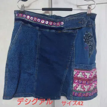 Desigual 데님 미니 스커트 사이즈 42