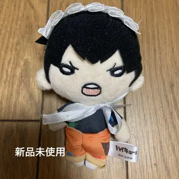 하이큐!! 니토탄 봉제 인형 페인트 수트 카게야마 토비오 공 체인 미포함