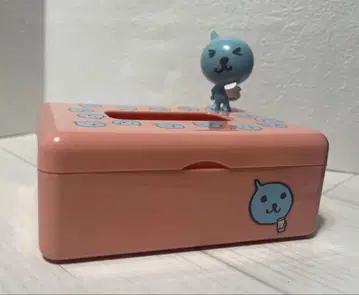 Qoo 피규어가 들어 있는 포켓 티슈 케이스