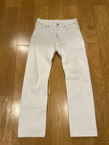 ANATOMICA 618 화이트 데님 팬츠 32인치