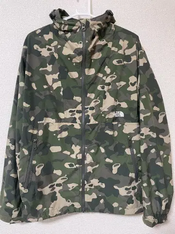 THE NORTH FACE 카모플라주 마운틴 후드티 L