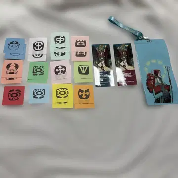 Eve 가수 하나라시 콘페티 오리지널 티켓 티켓 홀더 묶음 판매