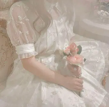 Swankiss/기념일 원피스/흰색 화이트/스완키스/F