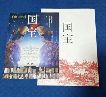 국보 팜플렛 플라이어 2장 포함