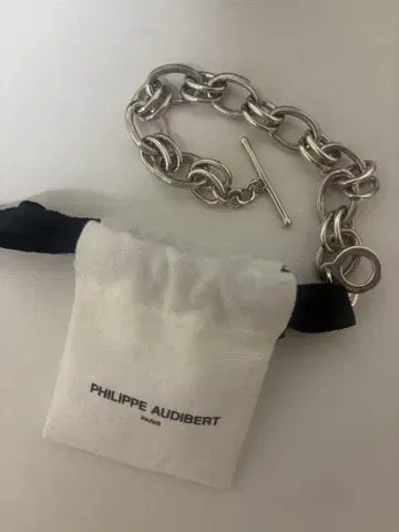 PHILIPPE AUDIBERT 실버 팔찌