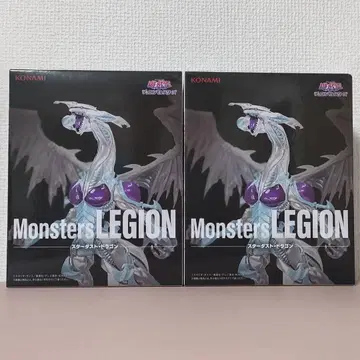유희왕 Monsters LEGION 스타더스트 드래곤 피규어 2개
