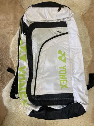 YONEX 라켓 백 화이트/그린