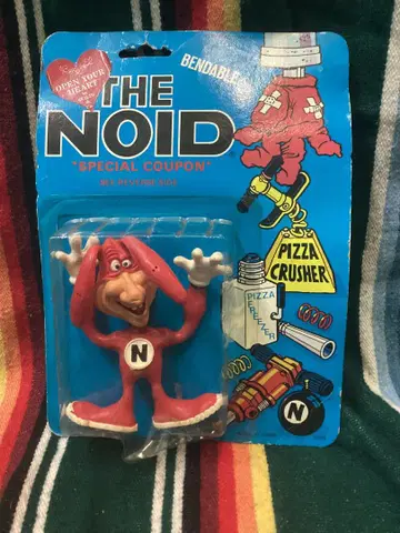 도미노 피자 Noid Ben 더블 피규어 인형 애니메이션