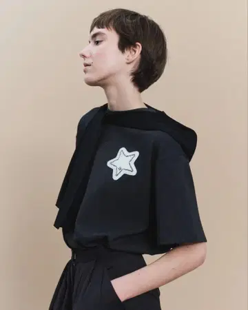 Bibiy B. STAR TEE 그레이 미사용 새상품