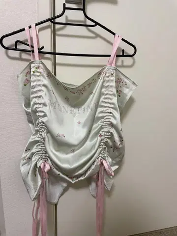 모네피네 오리지널 프린트 뷔스티에