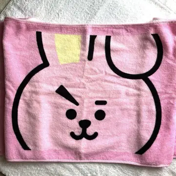 BTS 토끼 디자인 타월