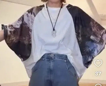 래글런 티셔츠