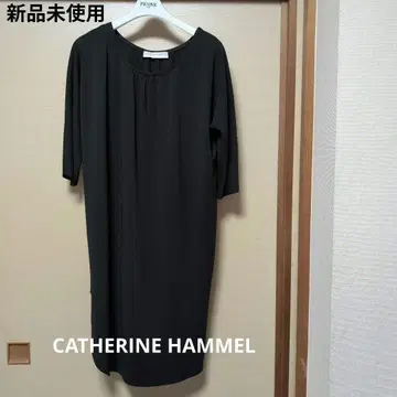 CATHERINE HAMMEL 7부 소매 원피스 [미사용 새상품]
