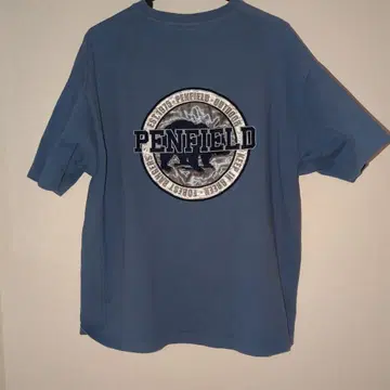 Penfield 오버 사이즈 티셔츠 파랑