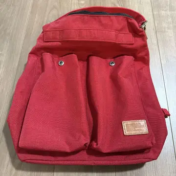 MOUSTACHE 무스타치 백팩 빨간색