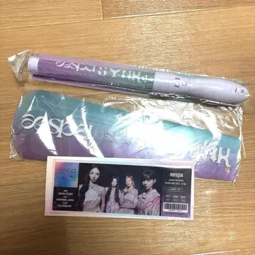 aespa 응원봉 일본 쇼케이스